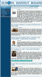 Mobile Screenshot of europainstitut.hu